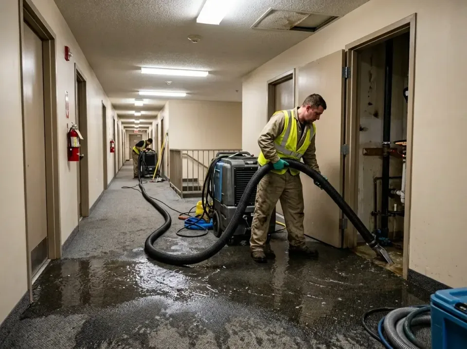 multi-unit-apartment-hallway-f-005 — frequently asked questions, Emergency Burst Pipe Water Extraction & Removal in Ocean Gr…